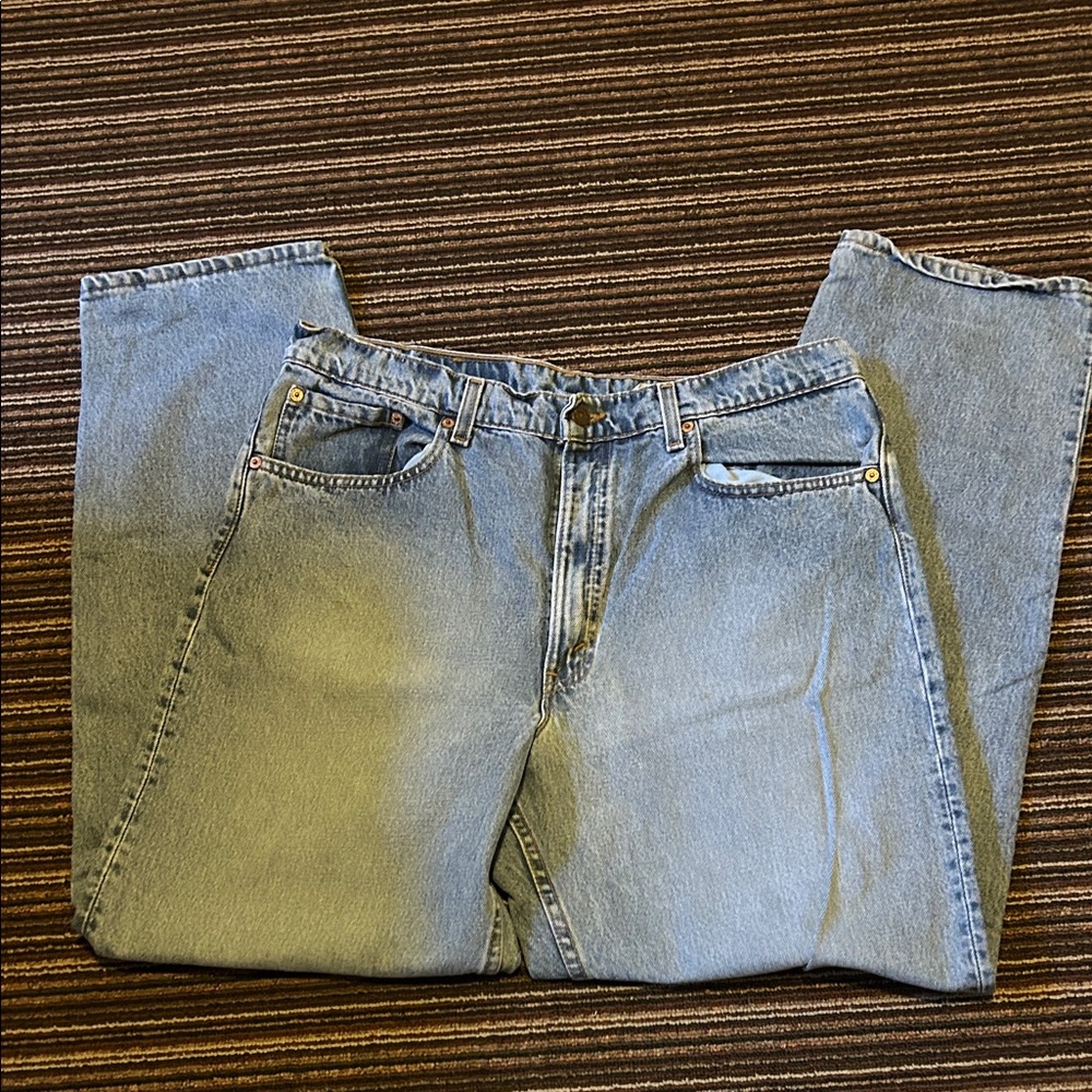 Levi's Vintage 555 Jeans Made in USA No stains or discolorations